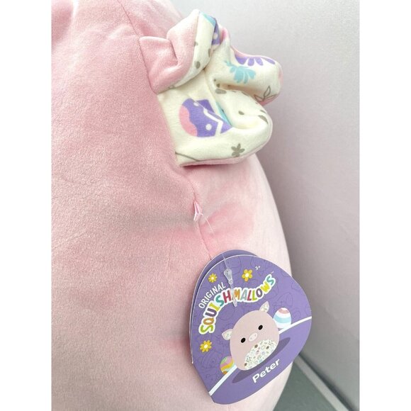 Squishmallows 16" Peter Pink Pig With Easter Print Belly Large Plush - Picture 6 of 12